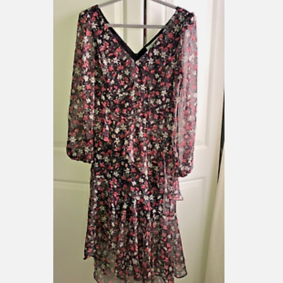 Midi Dress ASTR FAIRFAX DRESS size large - Picture 10 of 12